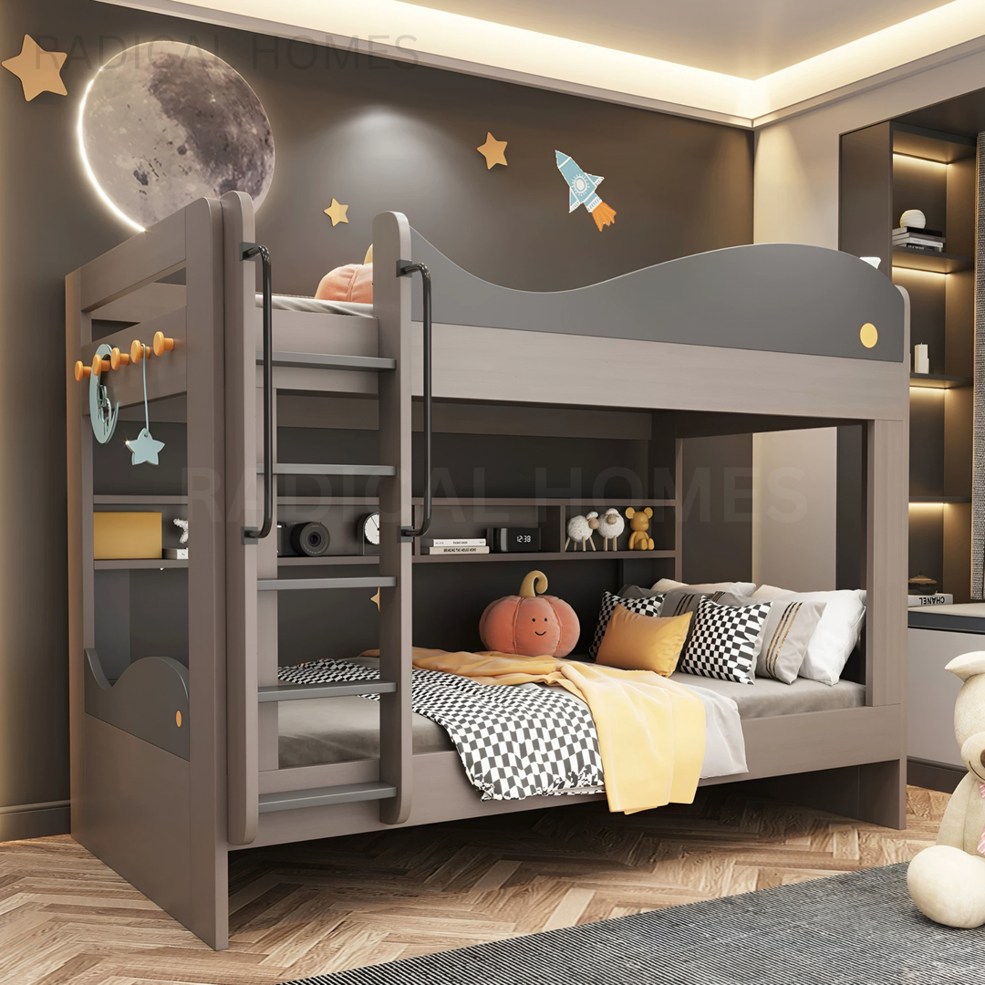 NOVARA Modern Double Decker Bedframe - Radical Homes Singapore