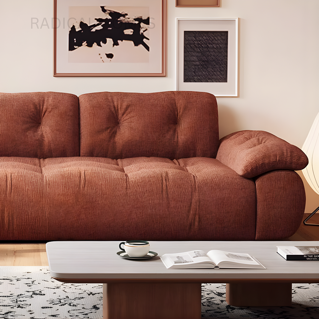 IDEN Adjustable Backrest Fabric Sofa - Radical Homes Singapore
