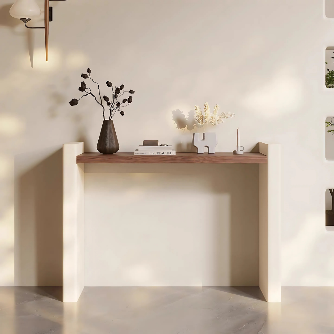 NORA Modern Solid Wood Console Table