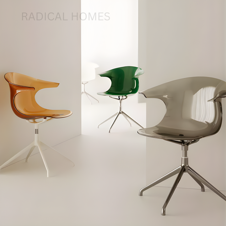 AERONIS Modern Swivel Plastic Study Chair