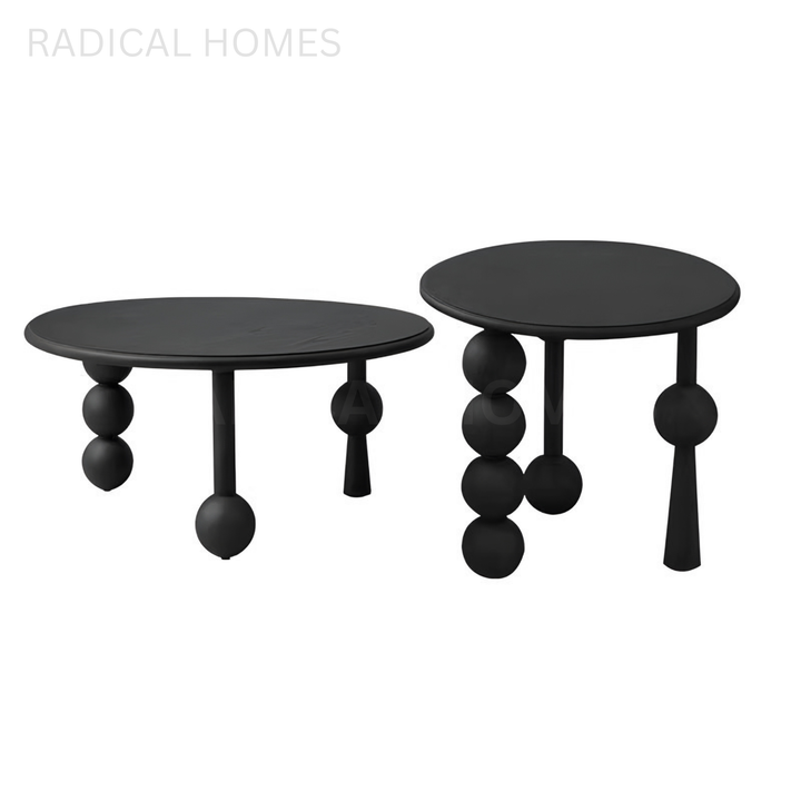 ERIKA Mid Century Solid Wood Side Table