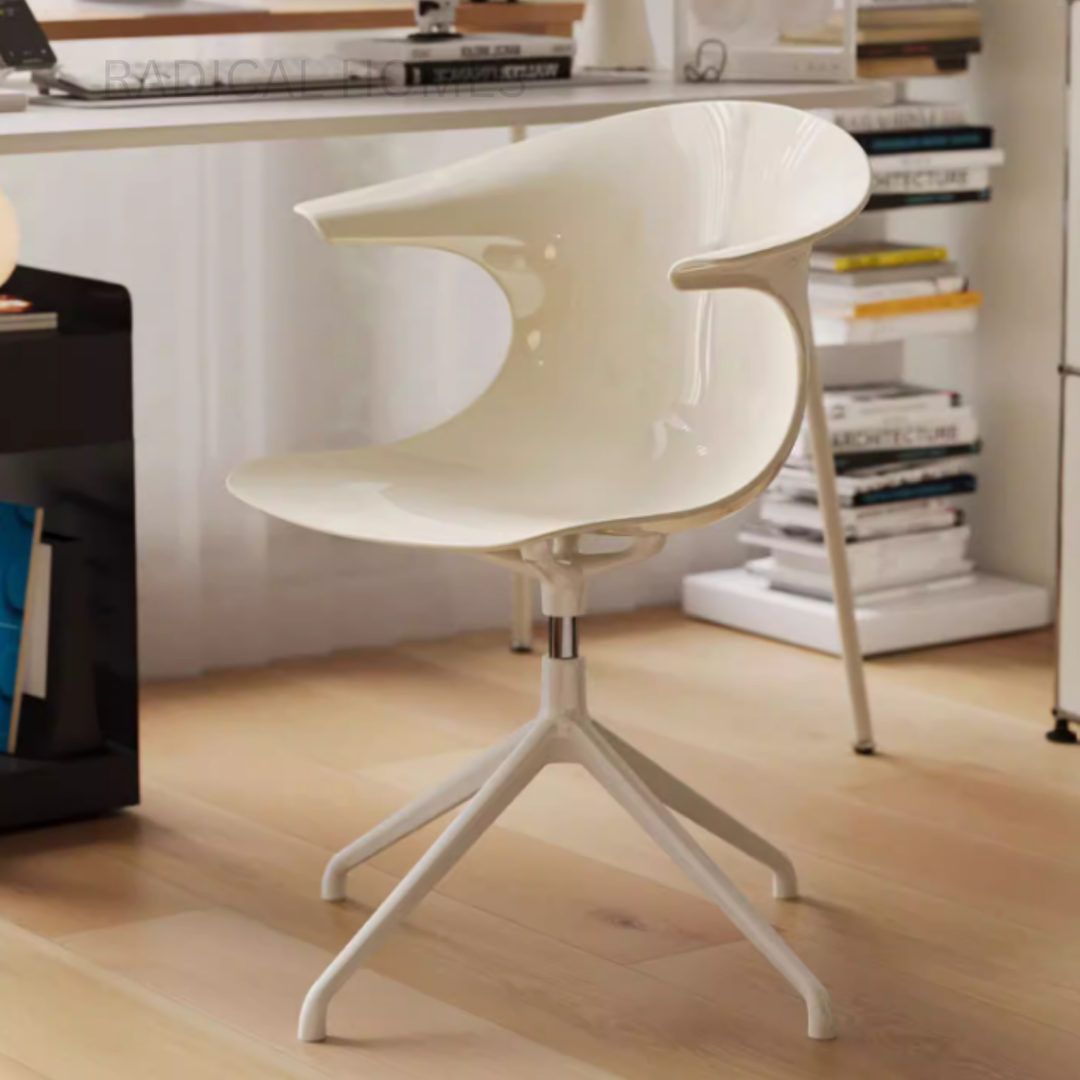 AERONIS Modern Swivel Plastic Study Chair
