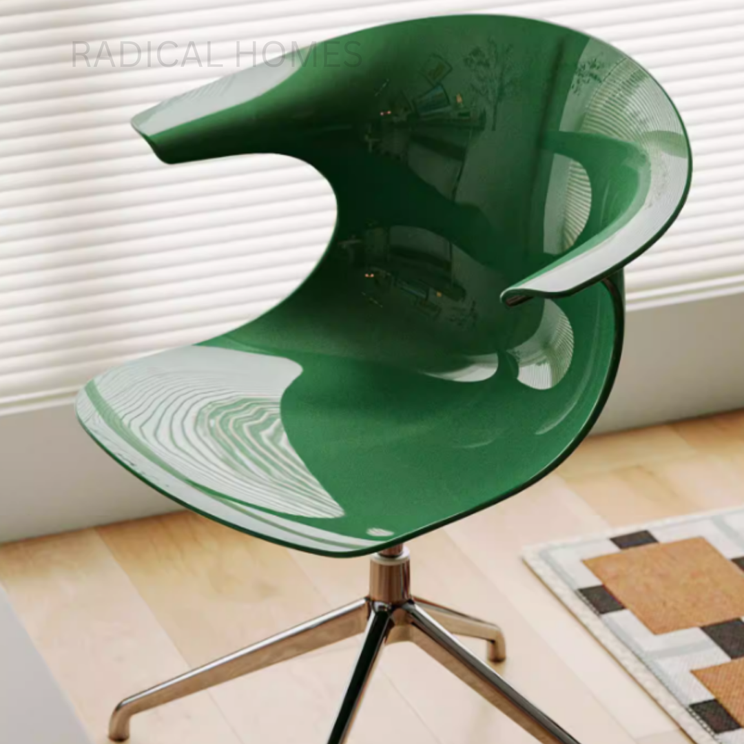 AERONIS Modern Swivel Plastic Study Chair