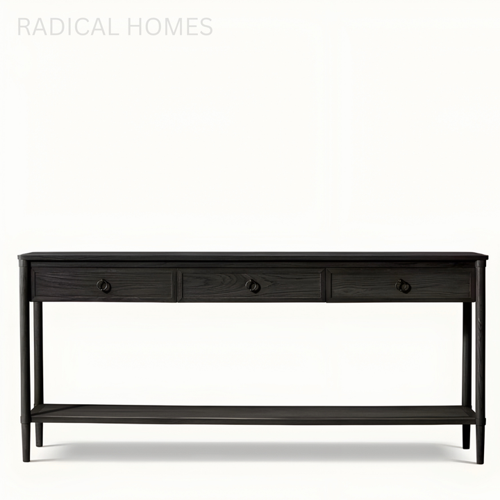 CALVINO Modern Solid Wood Console Table