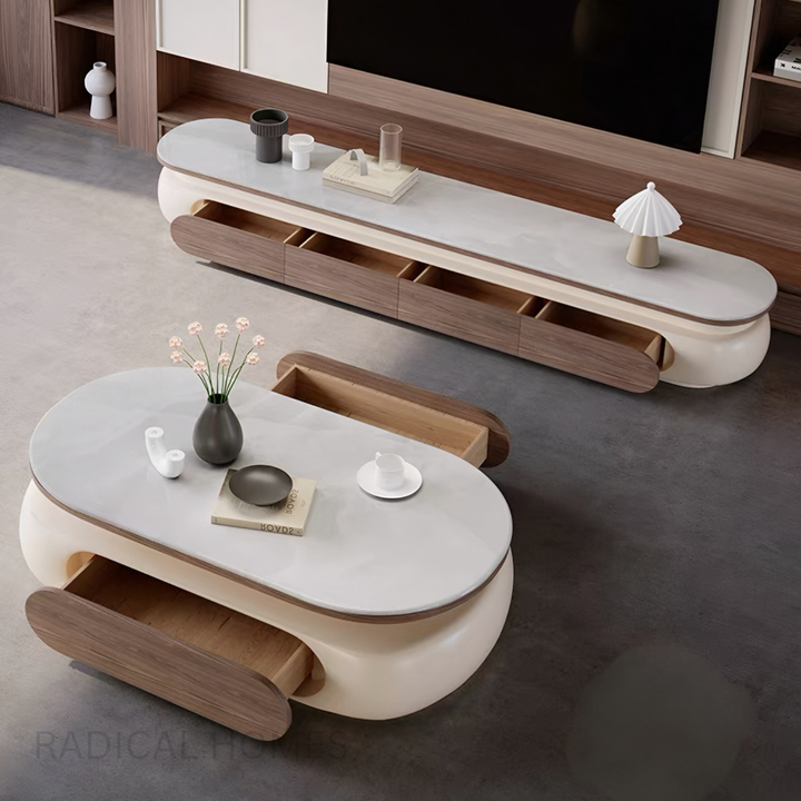 AVOLLO Modern Sintered Stone TV Console