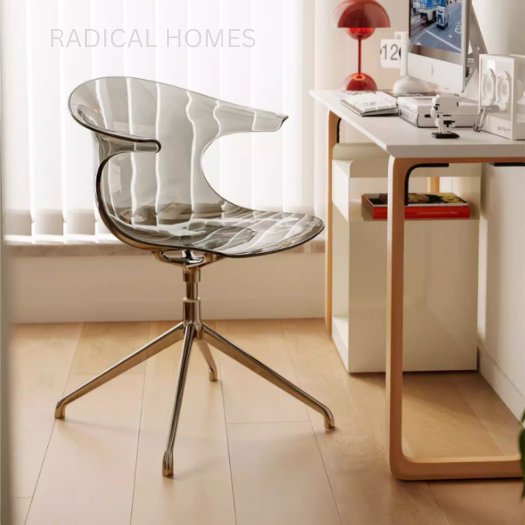 AERONIS Modern Swivel Plastic Study Chair