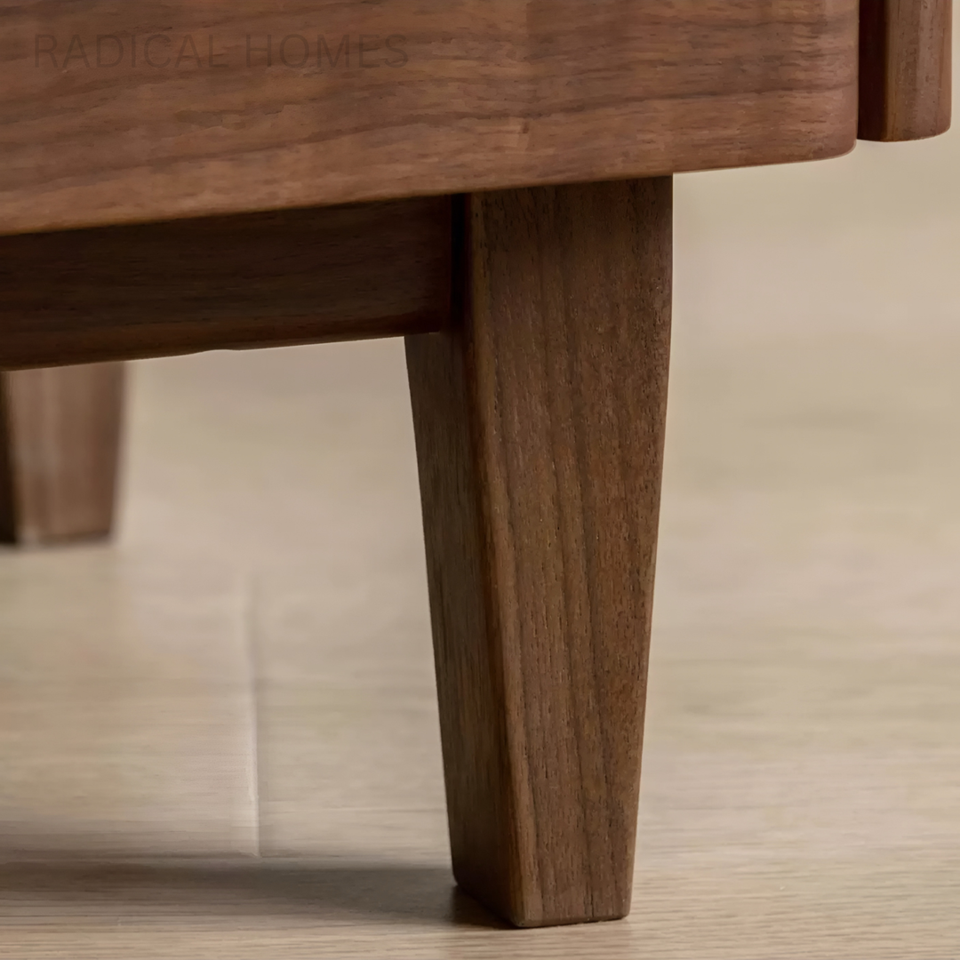SELWYN Modern Solid Wood Bedside Table - Radical Homes Singapore