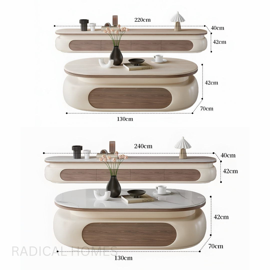 AVOLLO Modern Sintered Stone TV Console