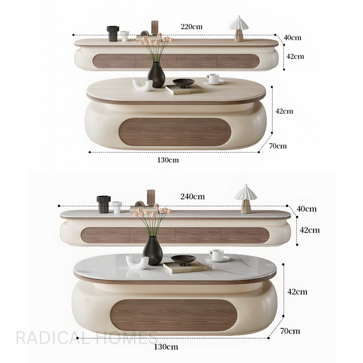 AVOLLO Modern Sintered Stone TV Console