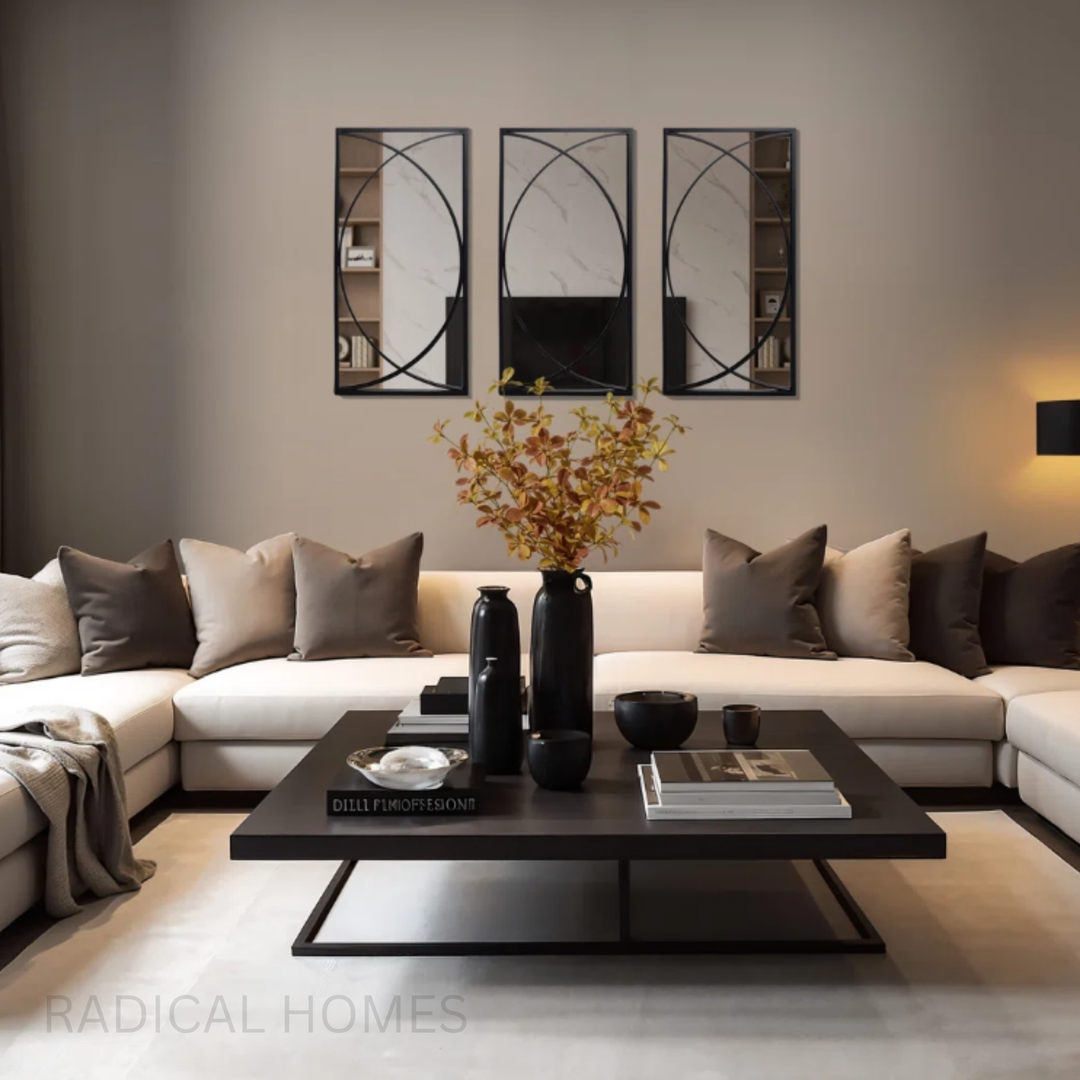ORVIAN Modern Wall Mirror Set - Radical Homes Singapore