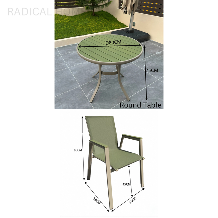KENZOS Modern Outdoor Table