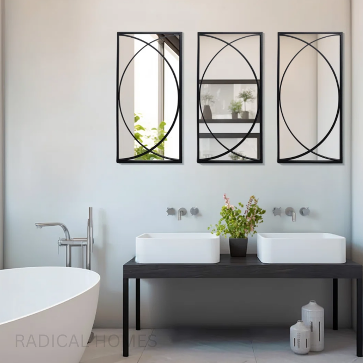 ORVIAN Modern Wall Mirror Set - Radical Homes Singapore