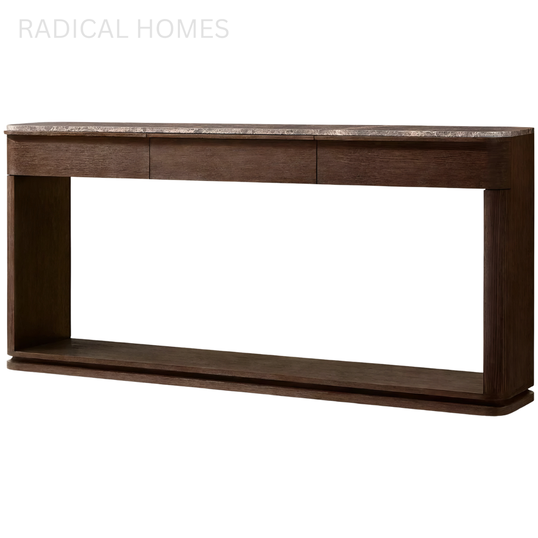 VARENO Modern Marble Console Table