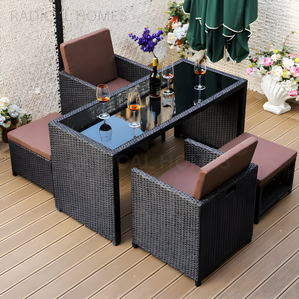 ARSEN Modern Outdoor Table and Chair - Radical Homes Singapore