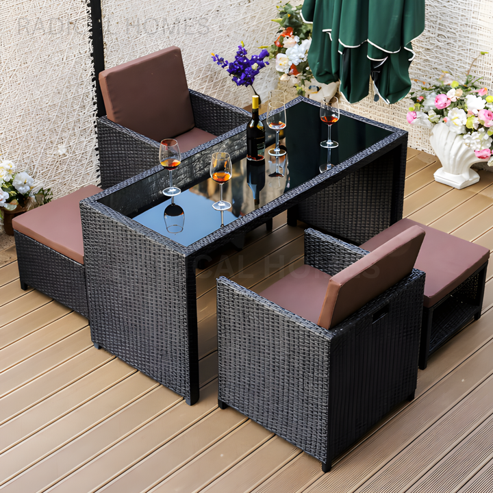 ARSEN Modern Outdoor Table and Chair - Radical Homes Singapore