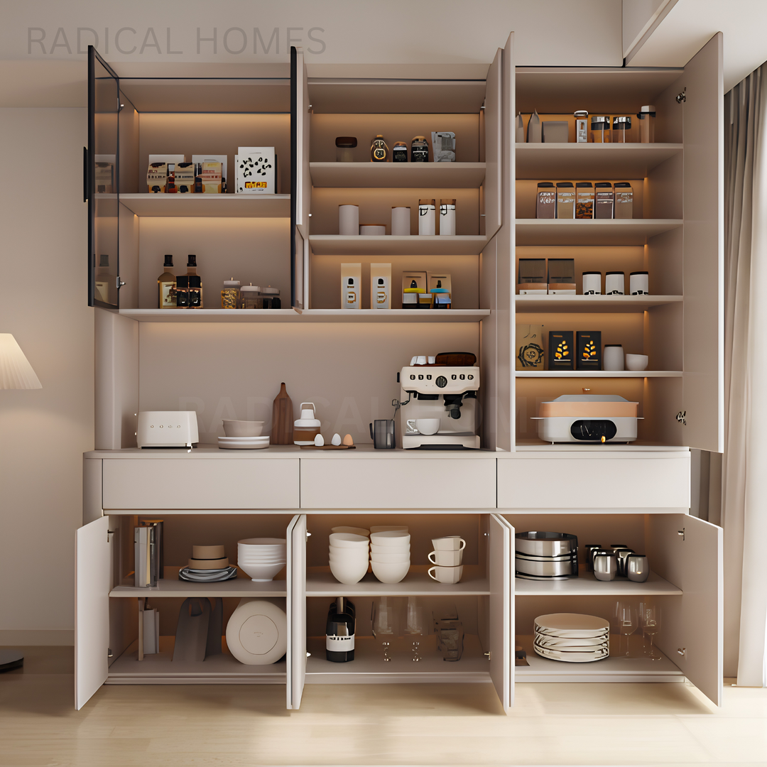 NUCUM Modern Full Height Kitchen Cabinet