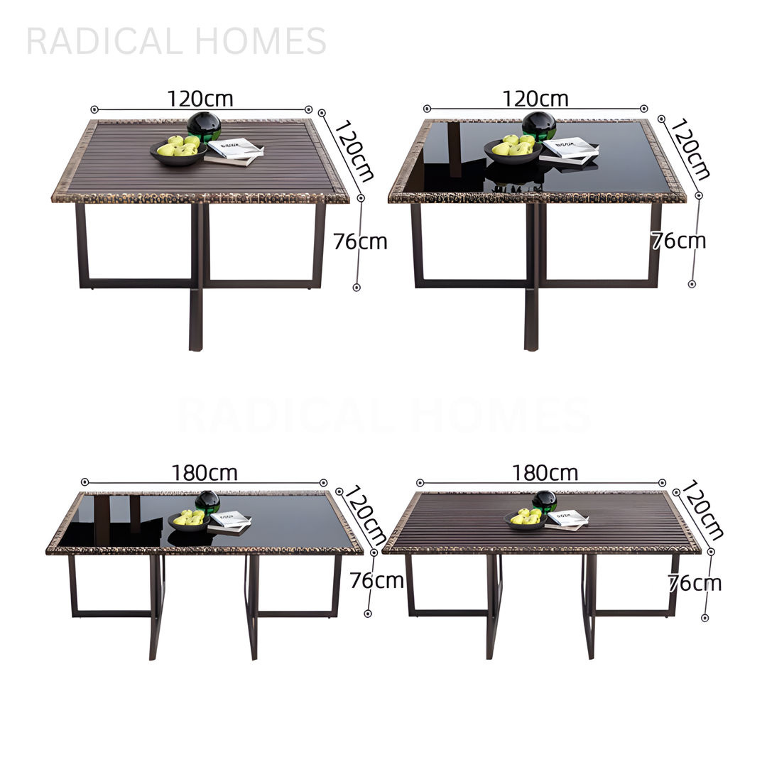 KARICE Modern Outdoor Table and Chairs - Radical Homes Singapore