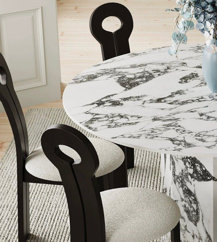 VILDA Modern Marble Dining Table