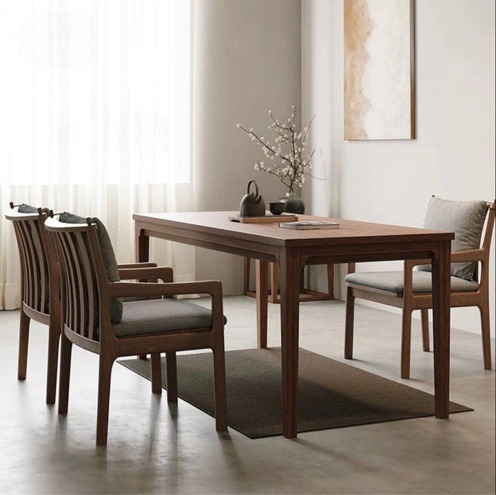 MAREIS Solid Wood Dining Armchair