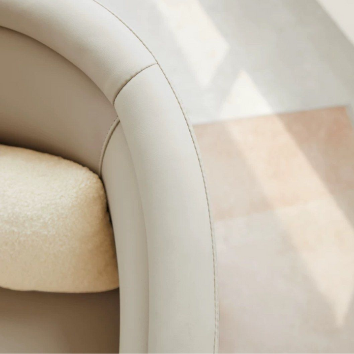 JAYDEN Modern Leather Armchair