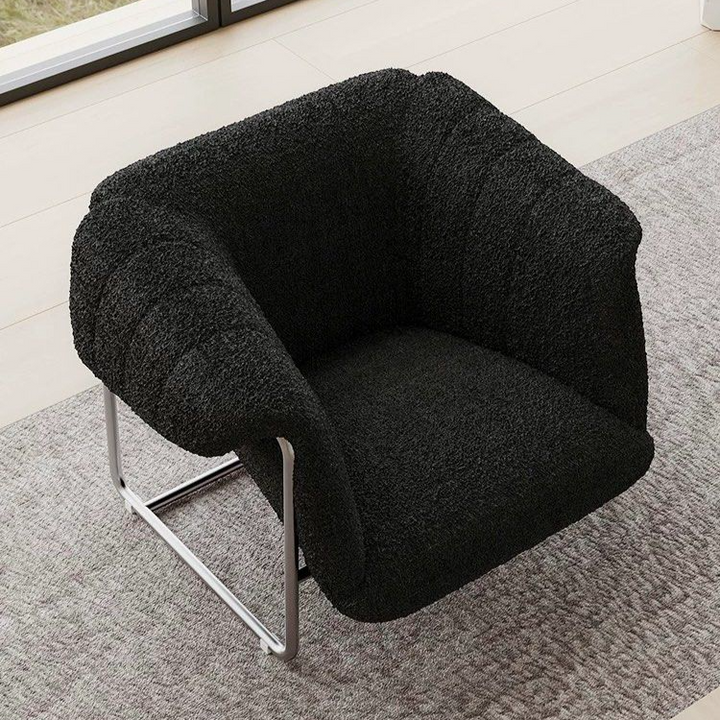 MEYLAN Modern Boucle Lounge Chair
