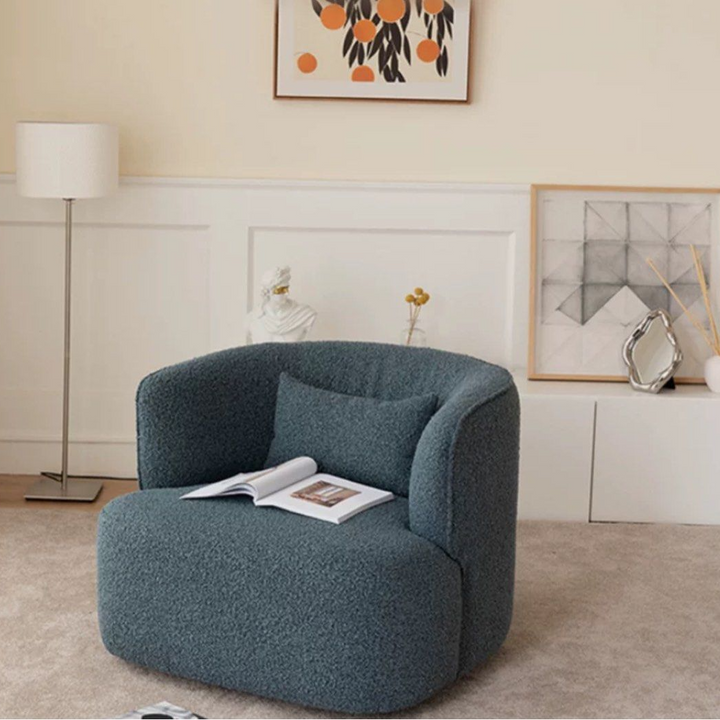 TREVOR Modern Boucle Armchair