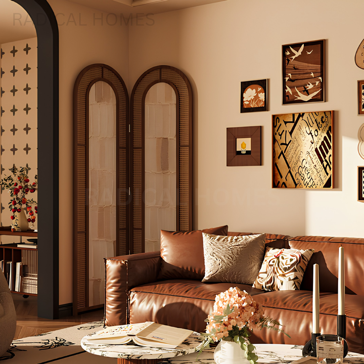 ELYSIAN French Arch Folding Screen