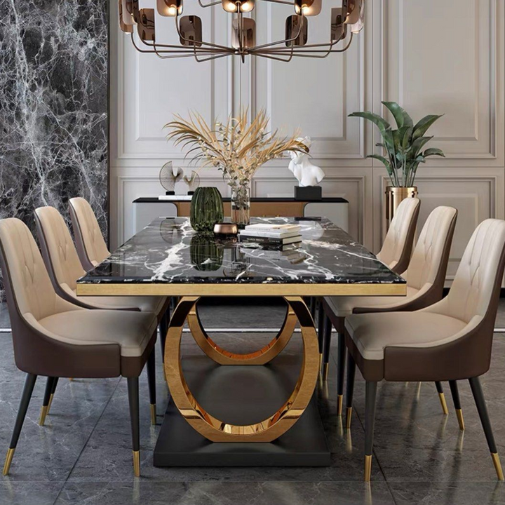 HART Modern Marble Dining Table