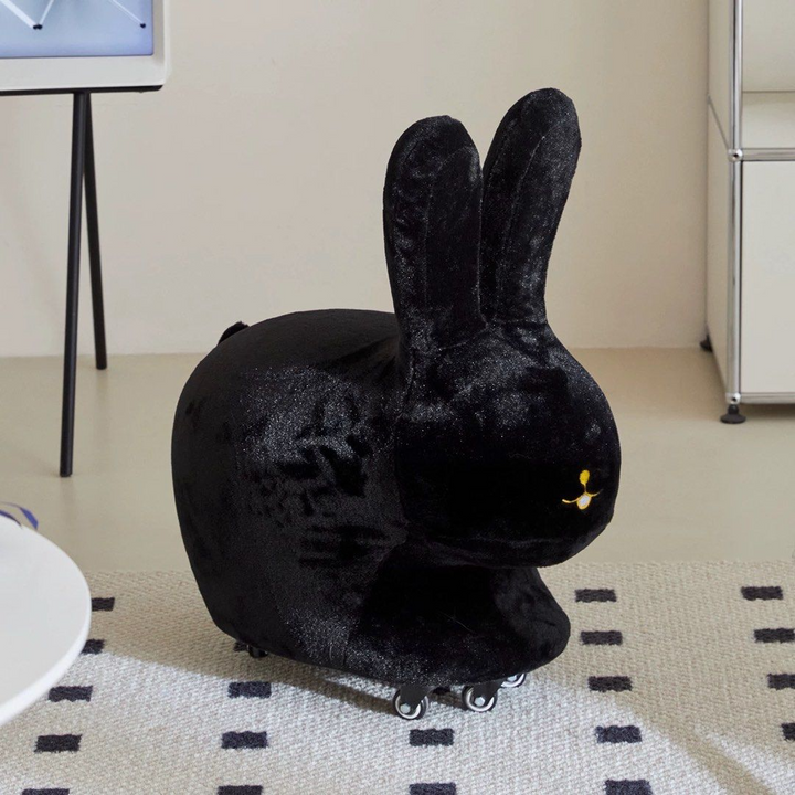 NAORIE Flannel Rabbit Stool