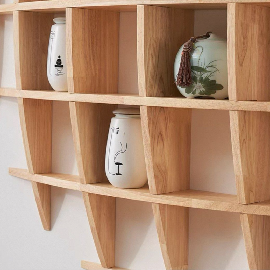 SHANS Sphere Waffle Wall Shelf