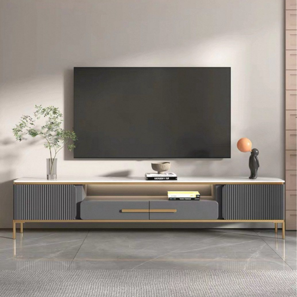 JAVIOS Modern Sintered Stone TV Console