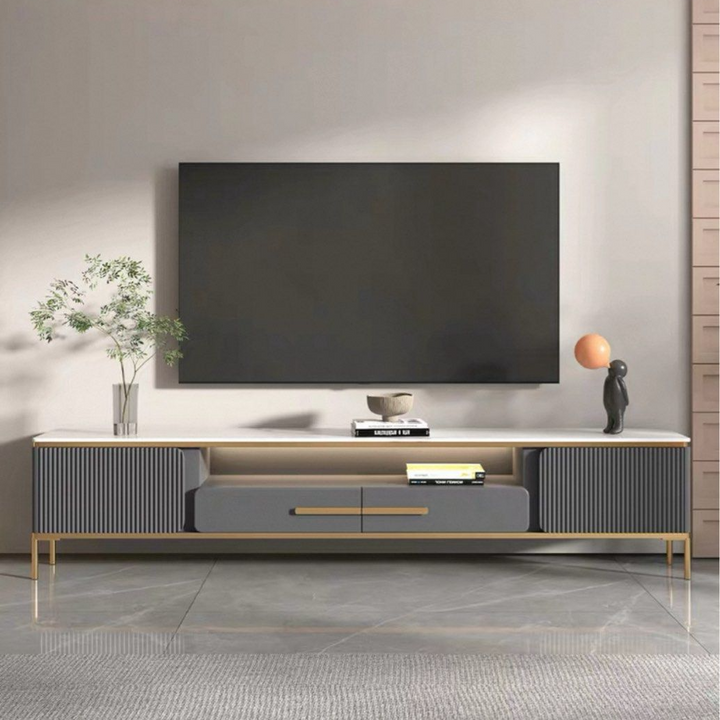 JAVIOS Modern Sintered Stone TV Console