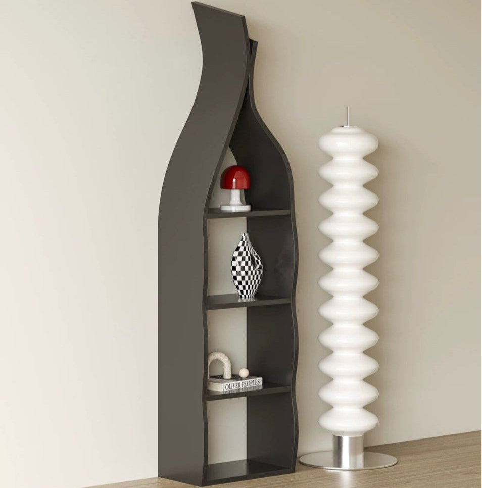 AFERIME Modern Solid Wood Bookshelf