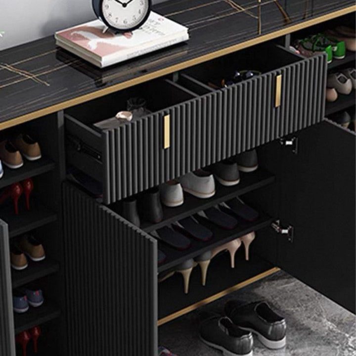 FRONE Modern Sintered Stone Shoe Cabinet