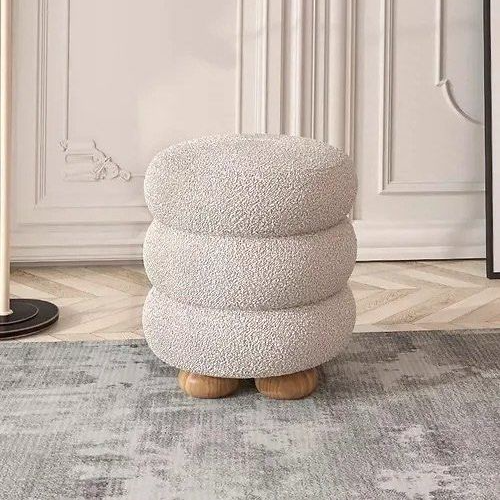 TROFUS Lamb Wool Stool