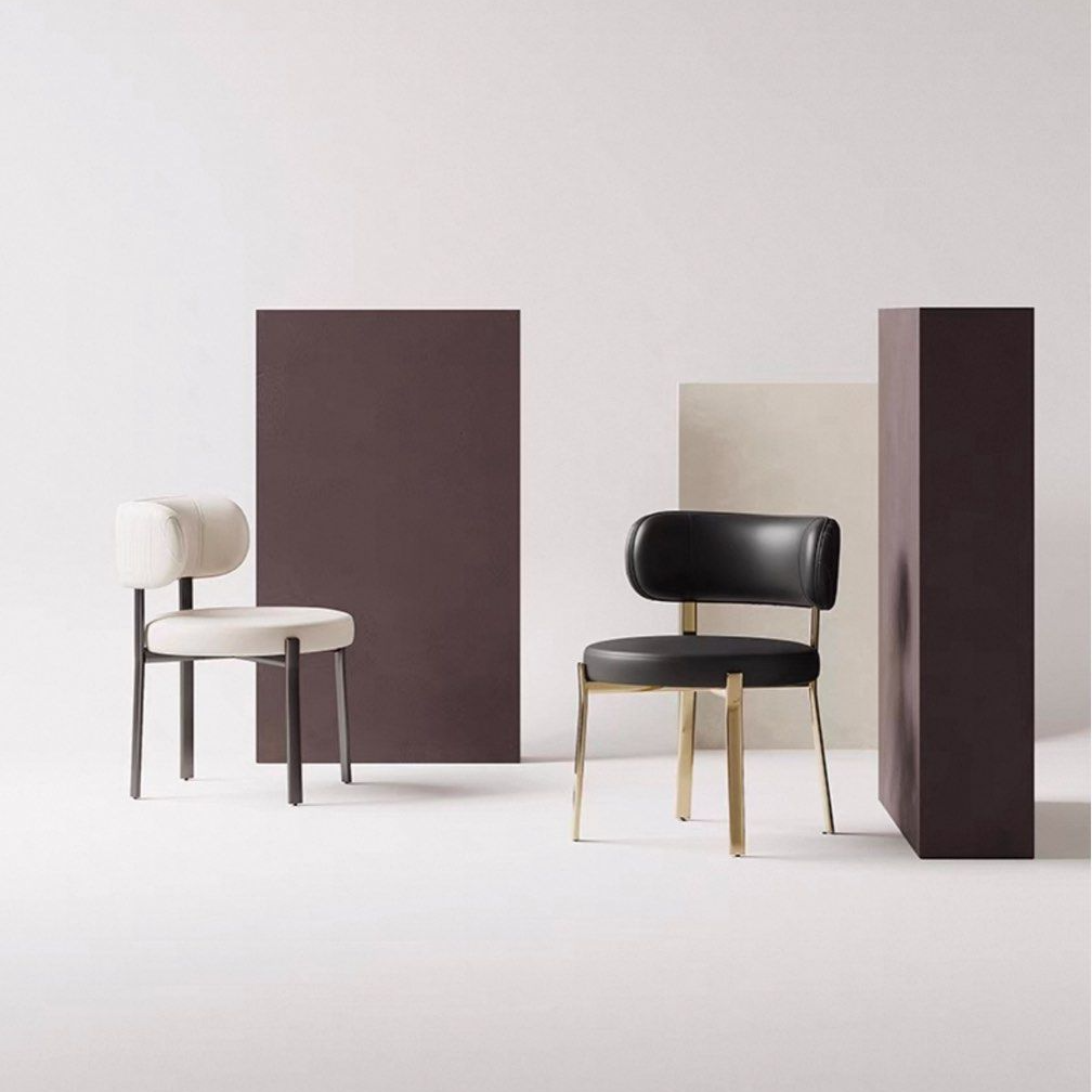 AREKEL Modern Leather Dining Chair