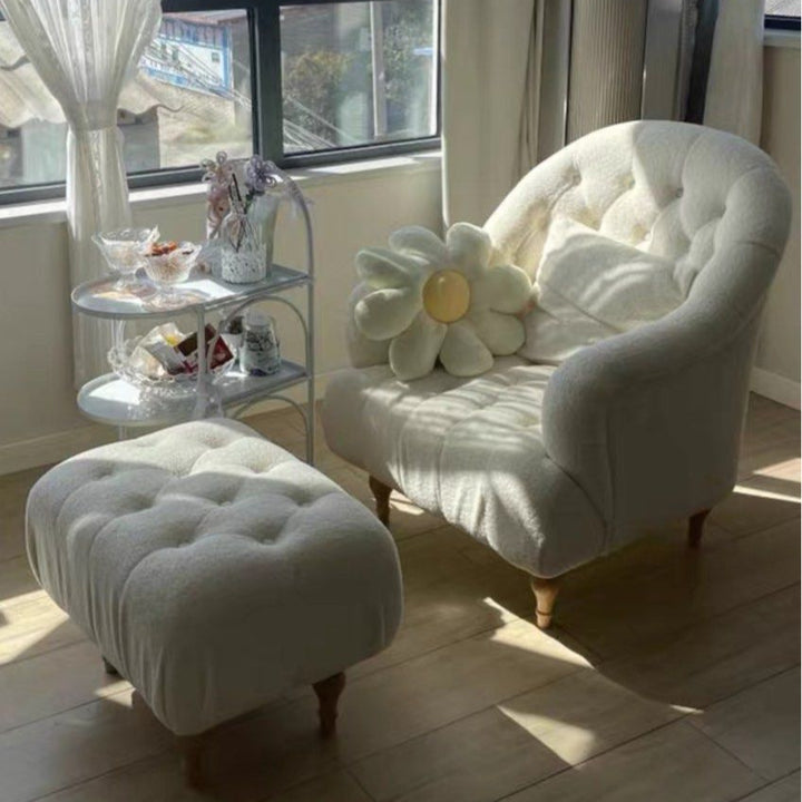 TRACS Victorian Fabric Lounge Chair