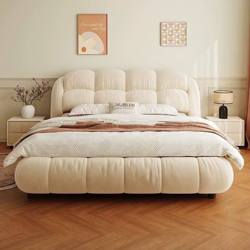 POUFFY Modern Storage Bedframe