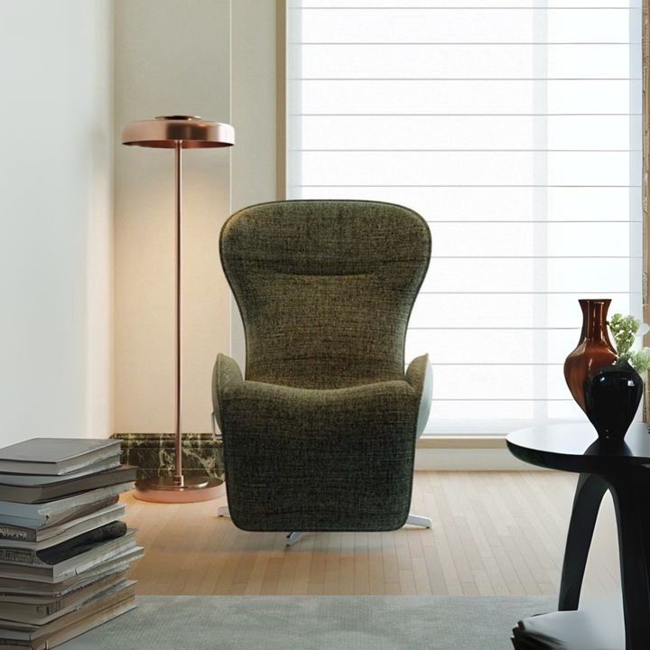 GRACE Modern Extendable Rotating Lounge Chair