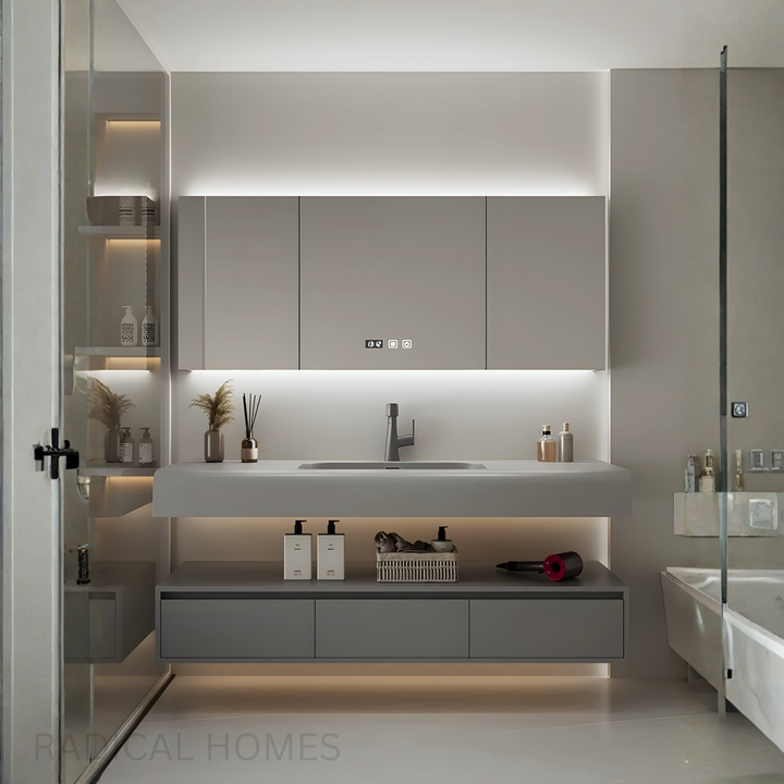 AUREX Modern Bathroom Vanity Set - Radical Homes Singapore