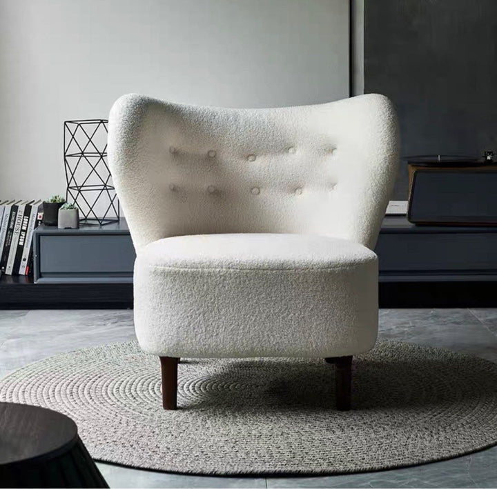 GRACIE Modern Boucle Lounge Chair