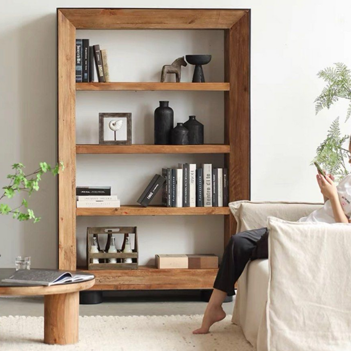 FORDE Modern Solid Wood Display Shelf