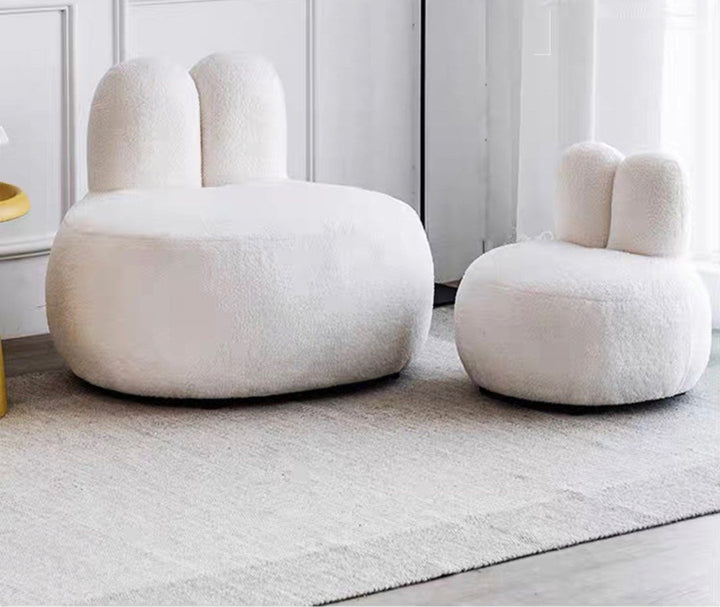 JOANNA Modern Boucle Lounge Chair