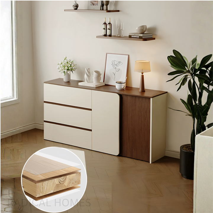 HYLAND Rustic Walnut Sideboard