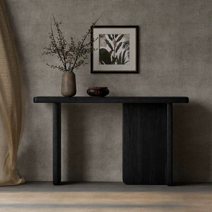 KOZEL Modern Solid Wood Console Table