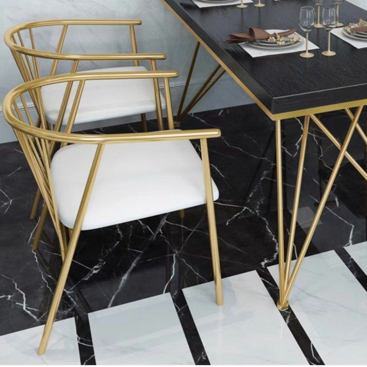 FALZON Modern Marble Dining Table & Chairs