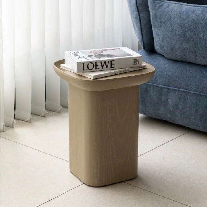 JAGNE Modern Solid Wood Side Table