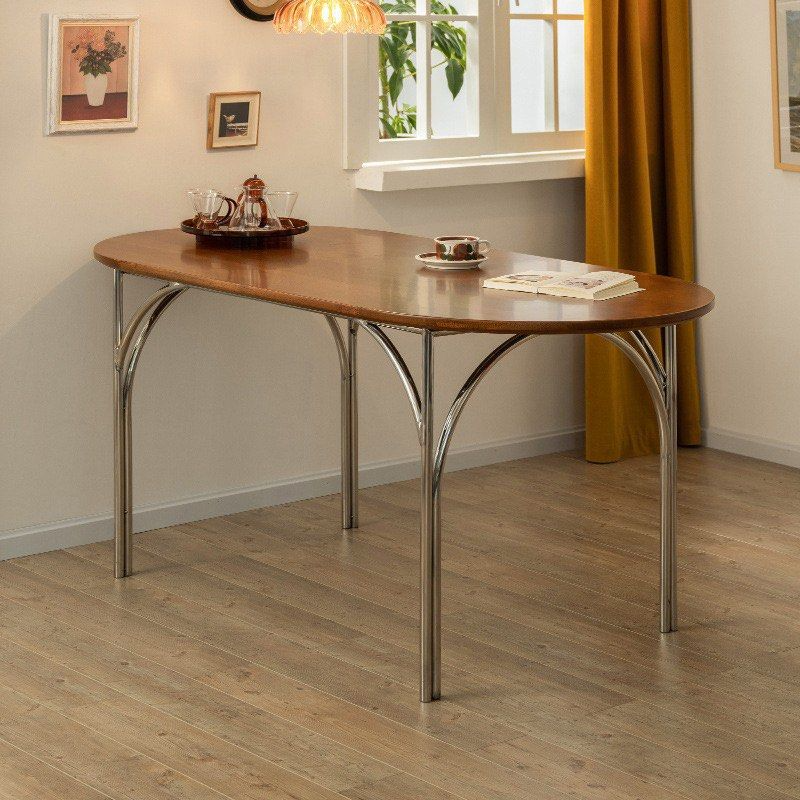 CLARK Oval Pine Wood Dining Table