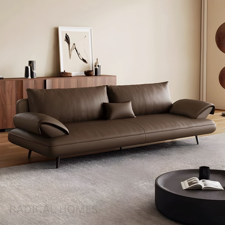 LEIN Modern Leather Sofa