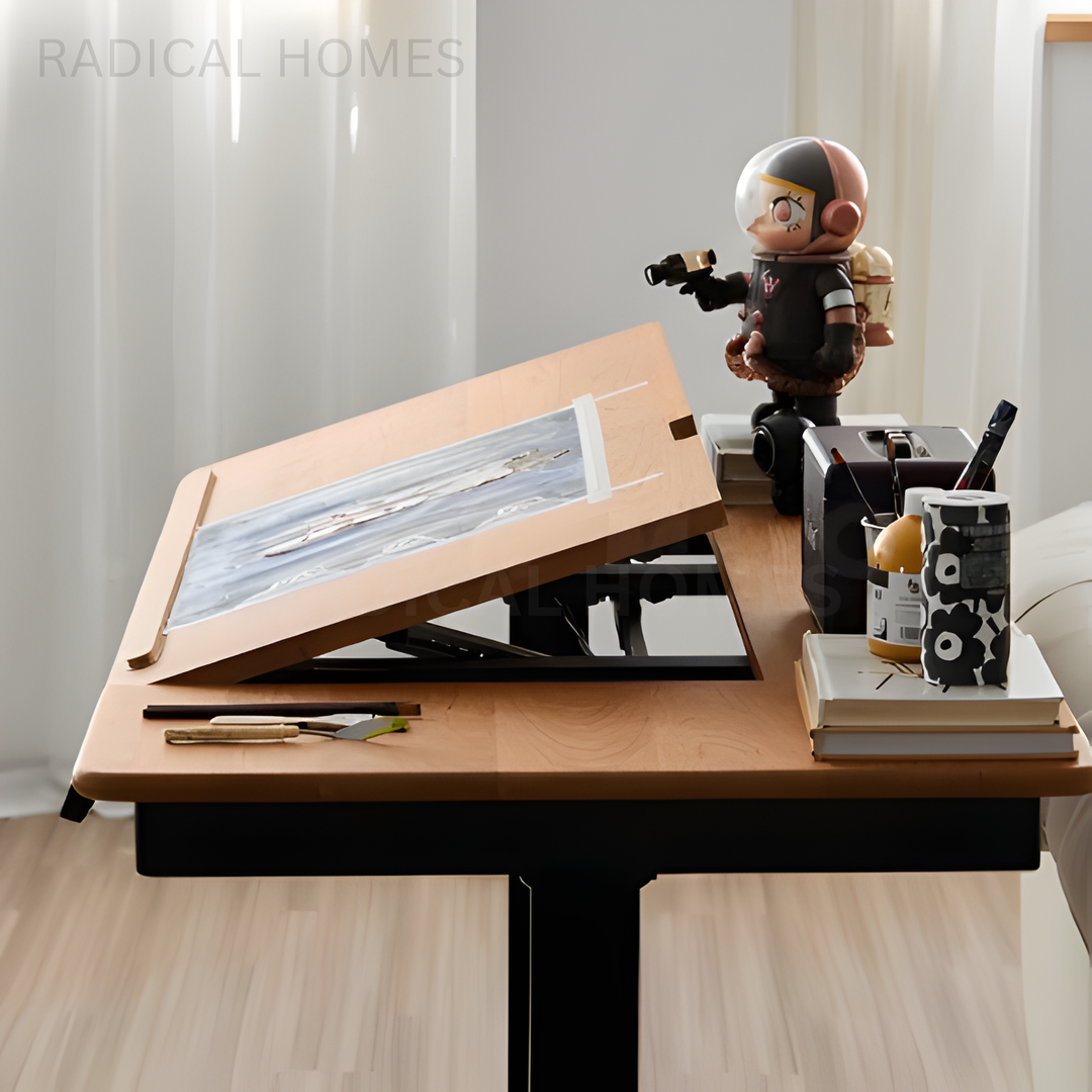 APEKZ Modern Ergonomic Adjustable Study Table - Radical Homes Singapore
